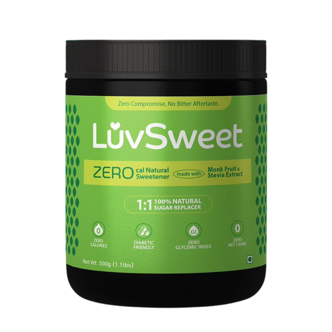 LuvSweet healthy sugar alternative product