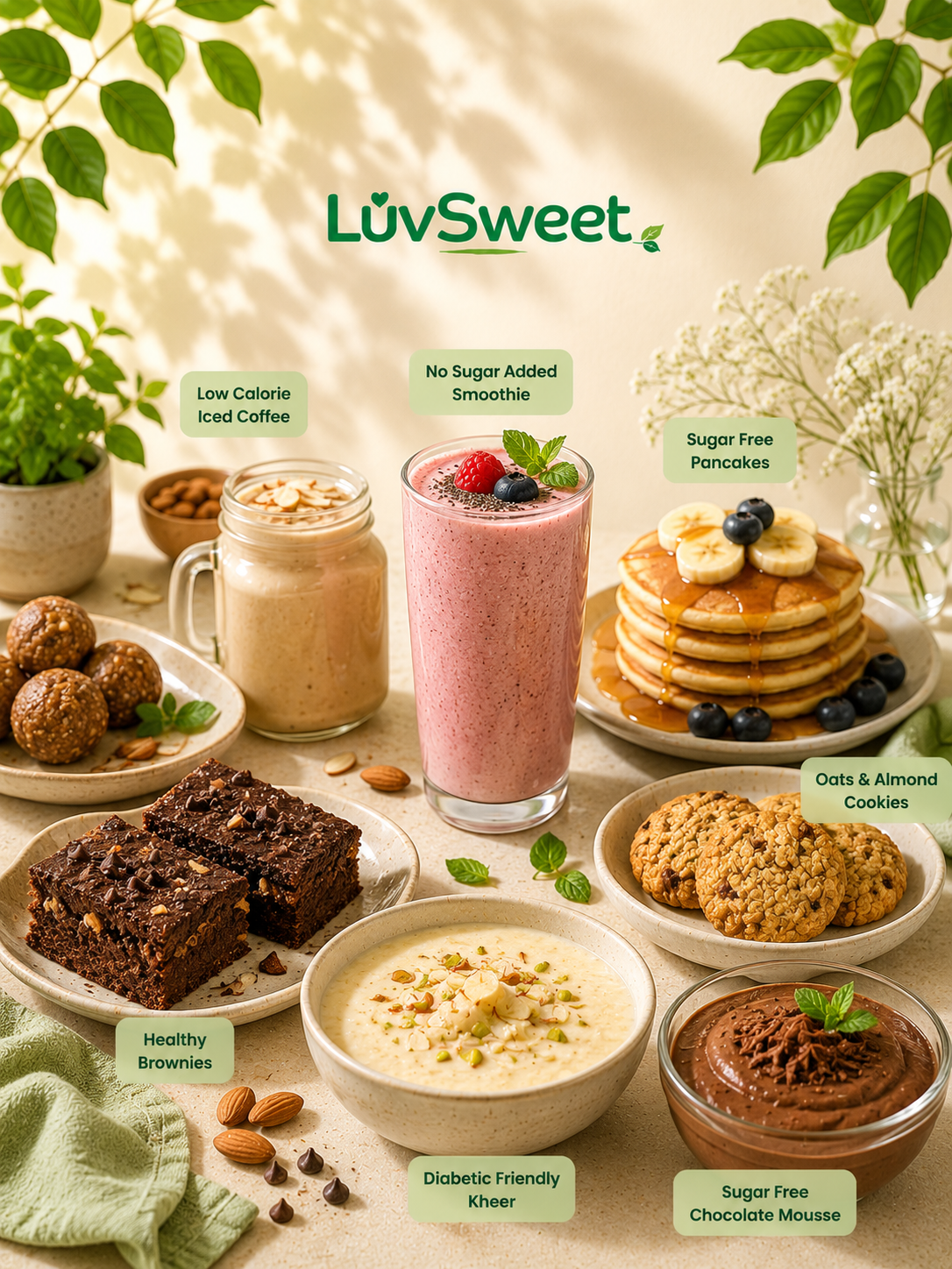 Everyday recipes with LuvSweet